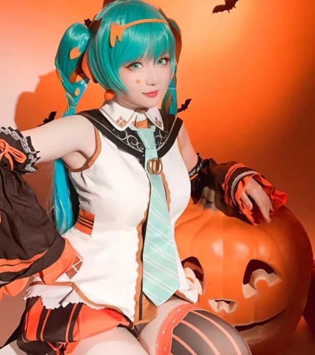 星之迟迟 – NO.193 2023年10月计划赠品 万圣节MIKU[53P-306.3M]