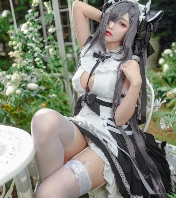 宫本桜 – NO.006 奥古斯特 · 女仆装 [020P-252M]